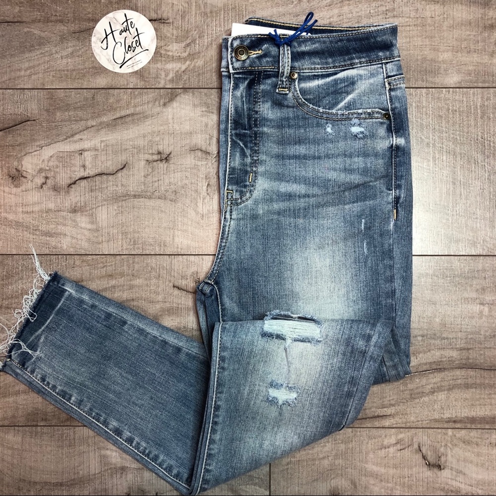 Stylish High Rise Skinny Denim Jeans - Picture 3 of 5